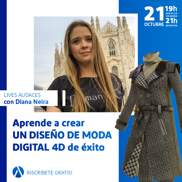 Workshop Audaces Aprende a crear un diseño de moda digital Fashion