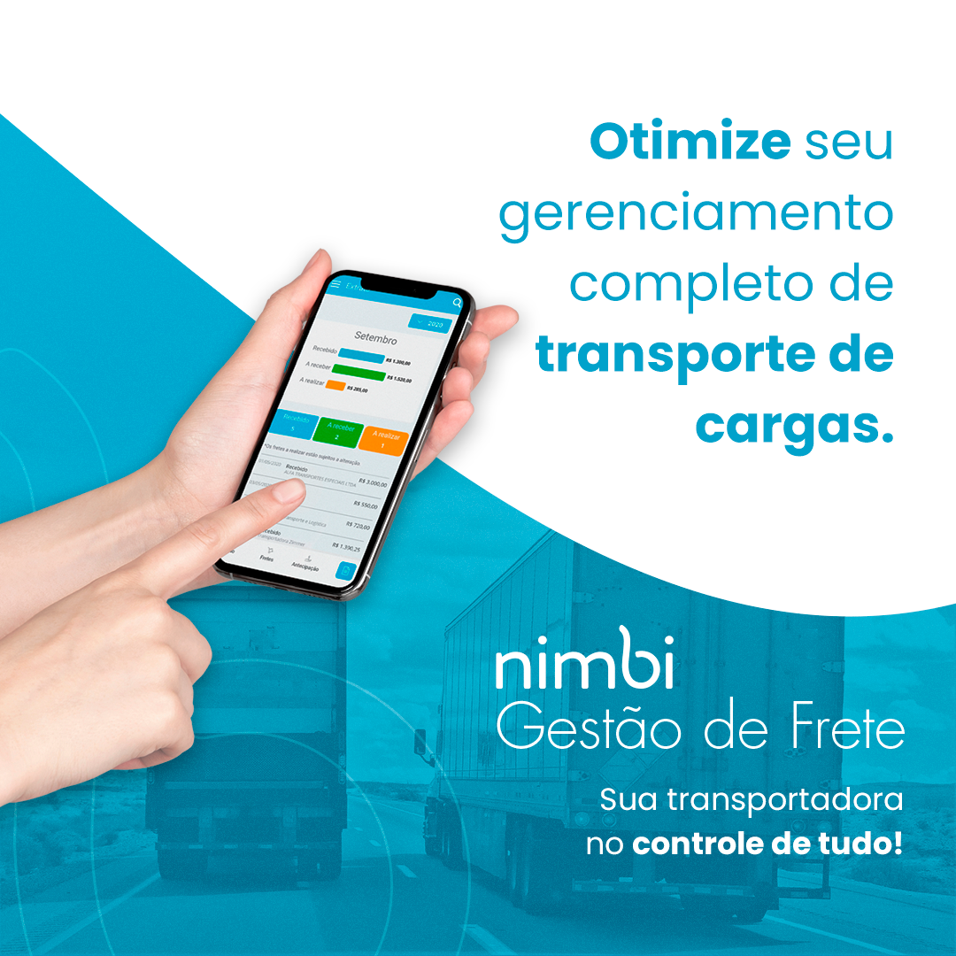 Nimbi Gest O De Frete Gerenciamento De Transporte De Cargas