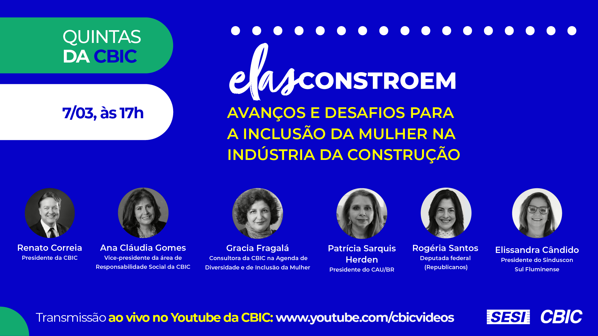 Quintas Da CBIC 07 03 2024