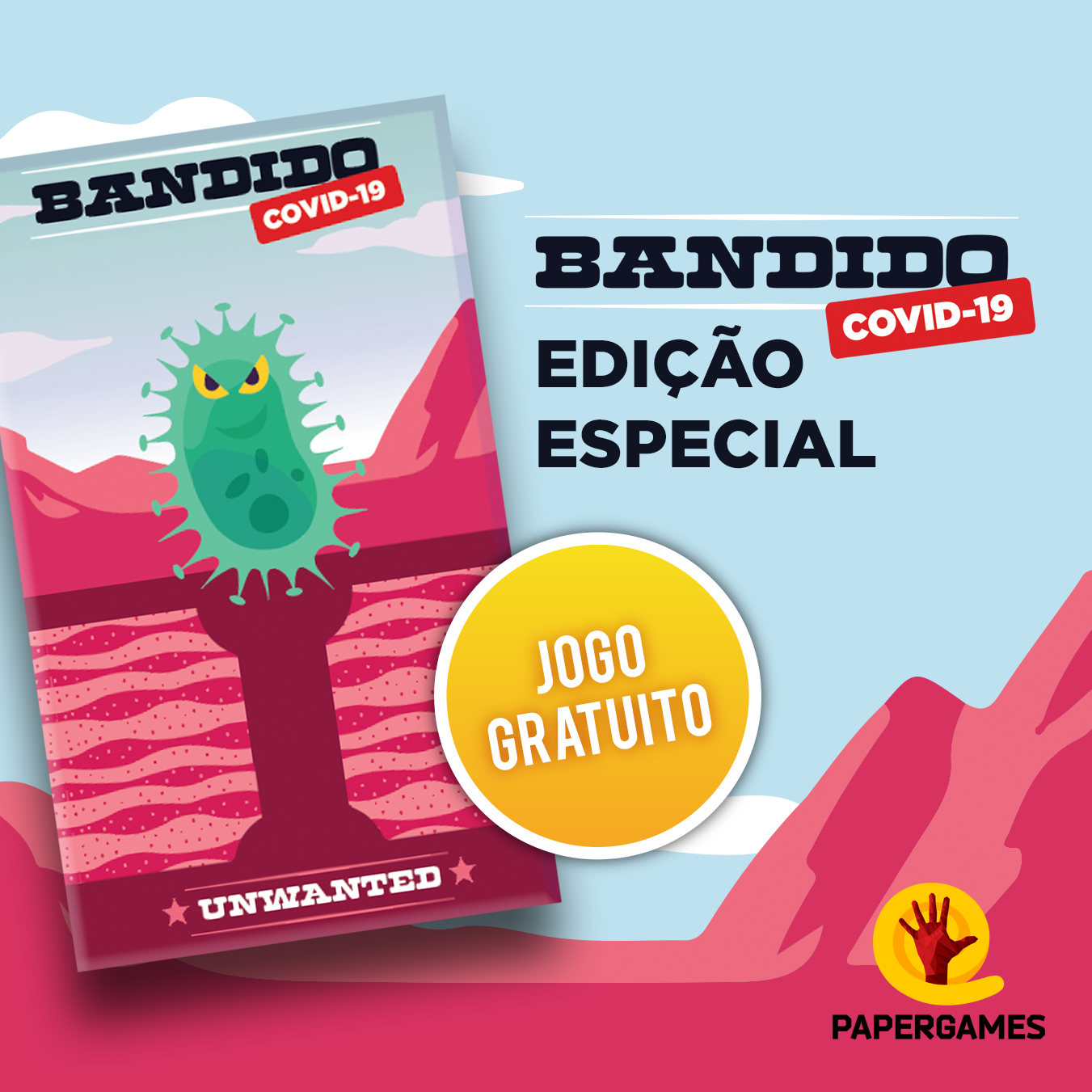 Bandido + Expansão Missão Impossível Grátis! - PaperGames