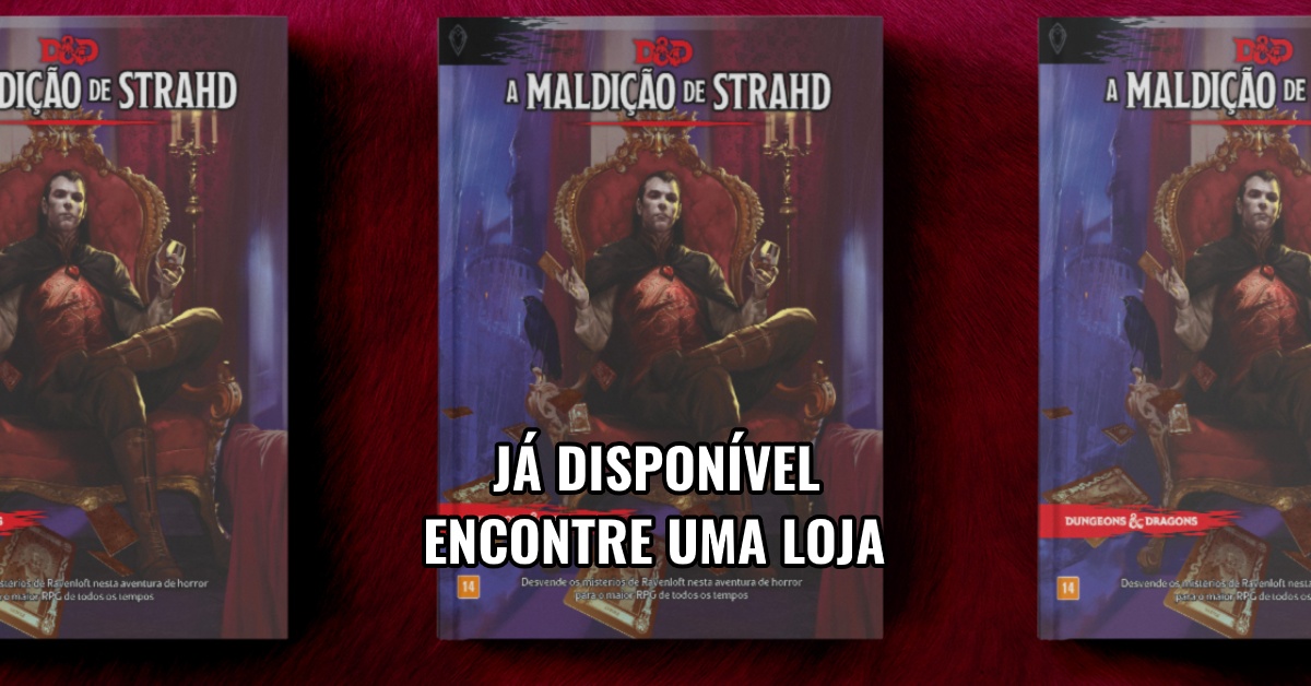 Chegou A Maldição de Strahd