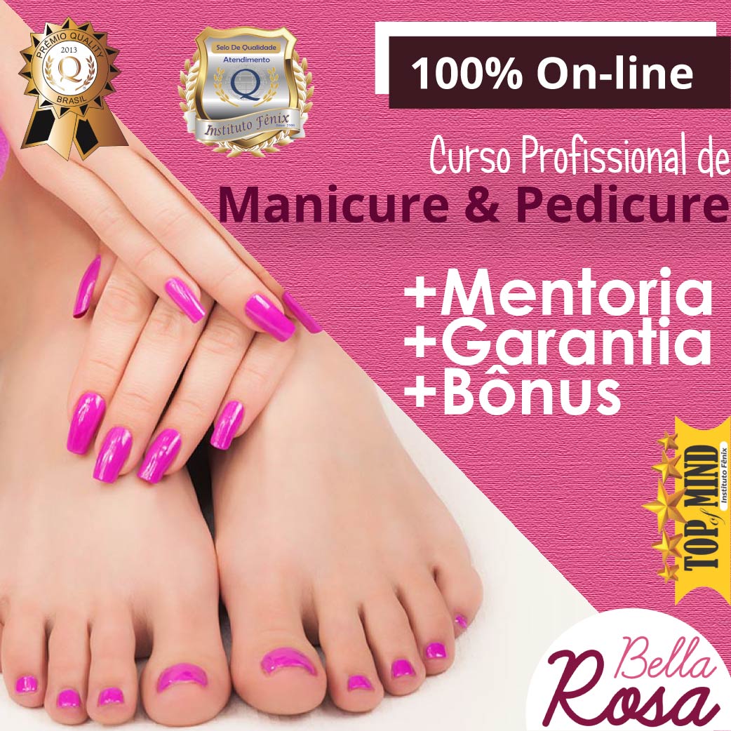 Realize o Curso Profissional de Manicure e Pedicure!
