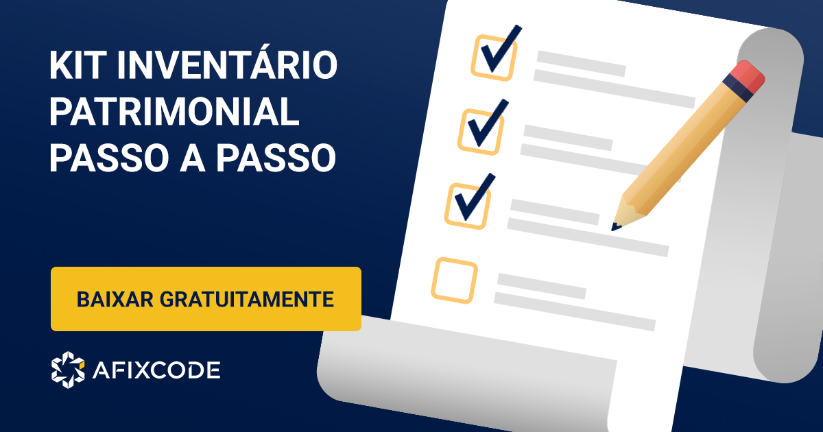 Kit Especial Checklist Invent Rio Patrimonial Passo A Passo Afixcode