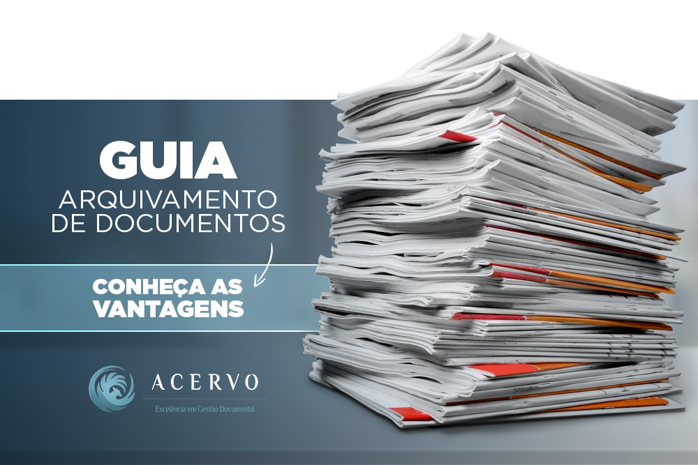 Arquivamento De Documentos Dicas Para Organizar Os Documentos Da Sua Empresa 