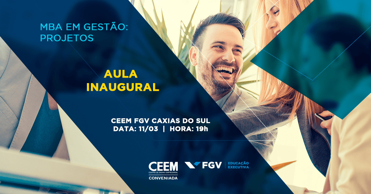 Aula Inaugural Do MBA Em Gestão: Projetos FGV