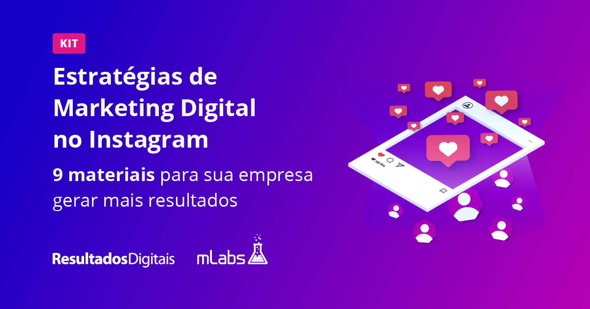 [kit] Marketing Digital no Instagram: 9 materiais incríveis e grátis