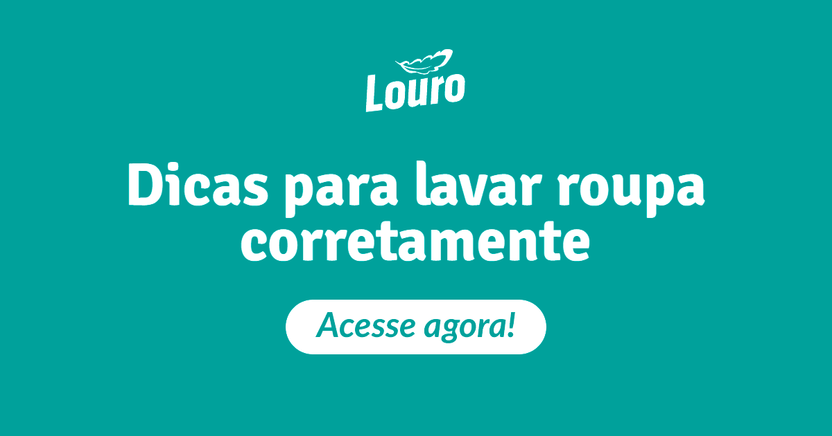 Dicas Para Lavar Roupa Corretamente Louro