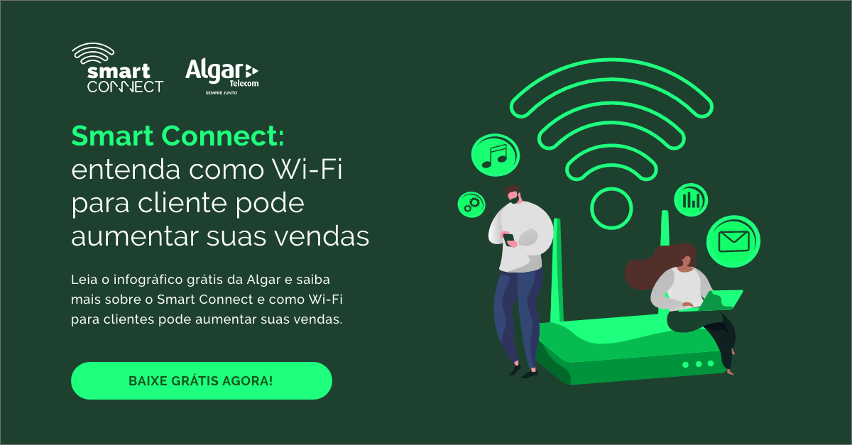 Infogr Fico Smart Connect Entenda Como Wi Fi Para Cliente Pode Aumentar Suas Vendas Algar