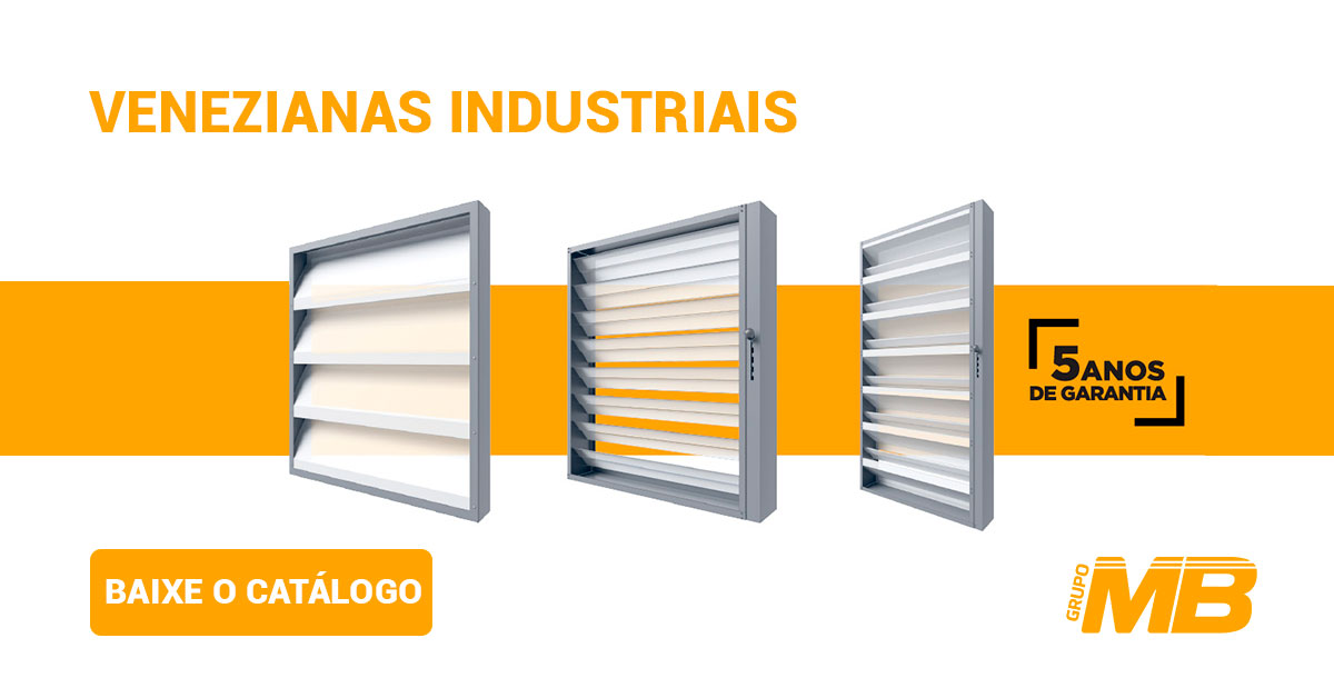 Venezianas Industriais Catálogo de Soluções em Ventilação Natural