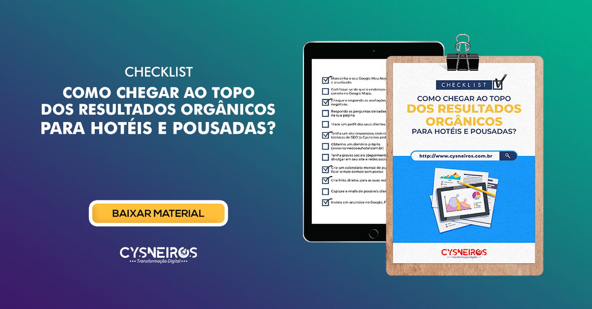 [Checklist para Hotéis e Pousadas] Como chegar ao topo dos resultados ...